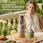 Hamilton Beach портативный блендер для коктейлей и коктейлей, 14 Oz BPA Free Travel Cup & крышка, прочные лезвия из нержавеющей стали, личный блендер смузи, красный (51101RV)