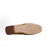 Clarks Ubree 15LiIy leather comfortable, simple and stylish loafers for women in light brown